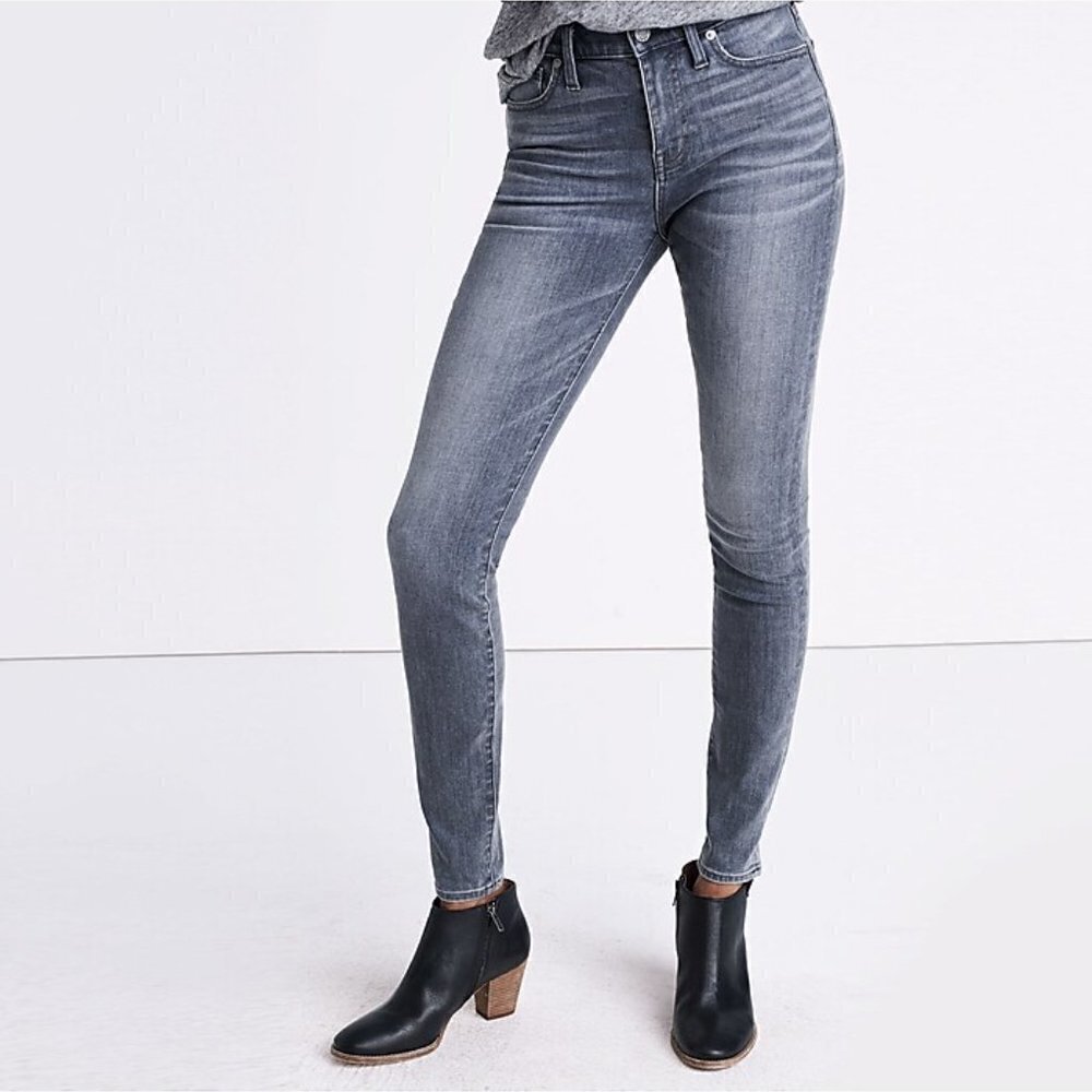 Madewell 9" High Riser Skinny Skinny Jean Shaw Wash 28‎